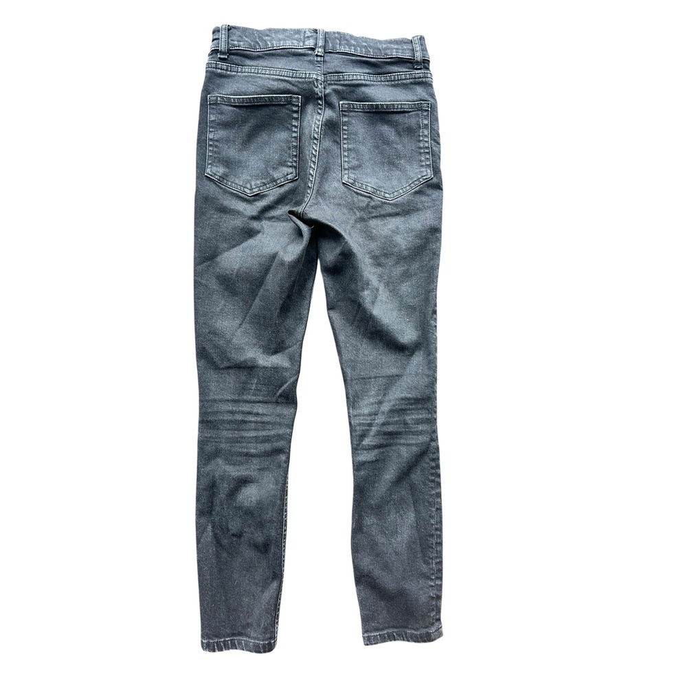 Reformation Jeans Black High Rise Skinny‎ Leg Denim Women's Size 25 - Picture 5 of 5